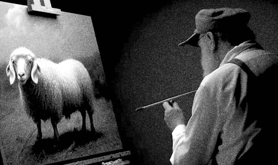 The enigmatic sheep in the history of art